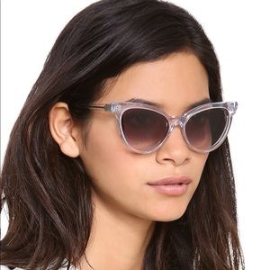 Wildfox Le Femme Cat Eye Glasses in Clear